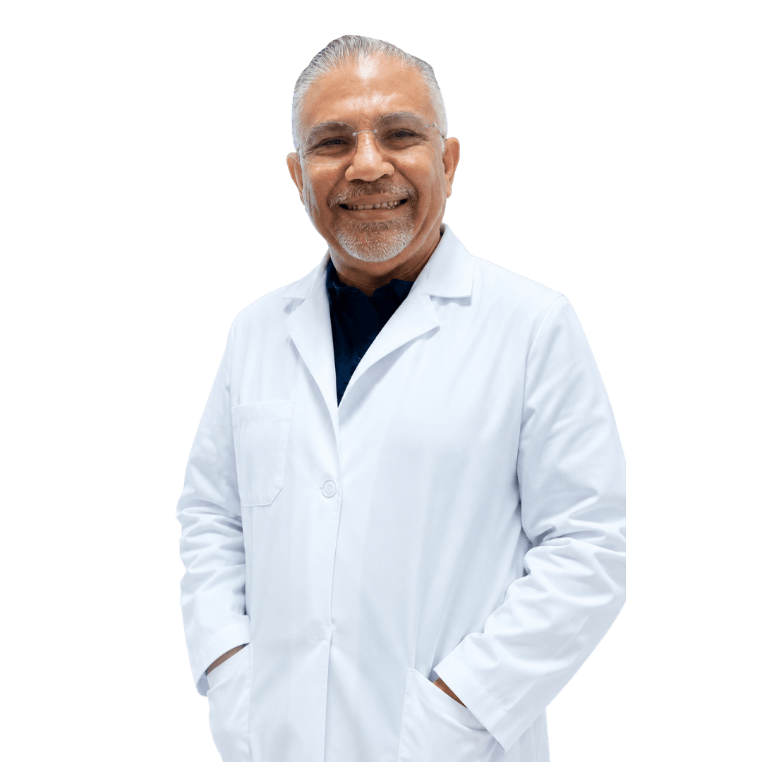 Dr. Octaviano Mata Garza, médico de Mencu Salud